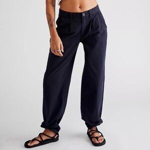 NWT Free People Cya Later Skate Trouser Navy